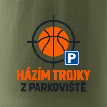 Házím trojky z parkoviště