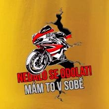 Nedalo se odolat, mám to v sobě silniční motorka