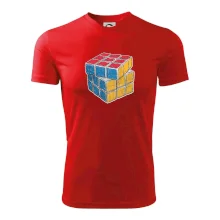 Rubikova kostka kreslená