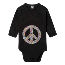 Peace symbol lístečky