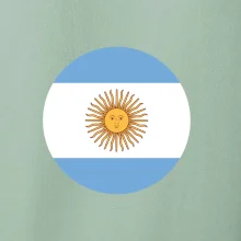 Argentina vlajka kulatá