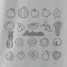 Frutarián ovoce ve čtverci