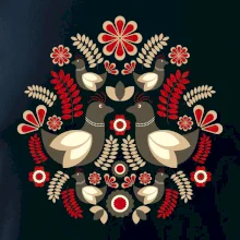 Folklór - hnědí ptáčci