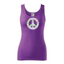 Peace and love symbol