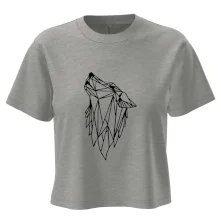 Geometrie - vlk - vyjící