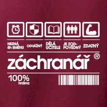 Čárový kód záchranář