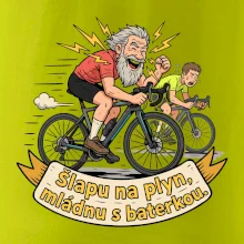 Šlapu na plyn, mládnu s baterkou