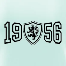 Narozeninový motiv - znak - 1956