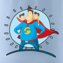 Táta superman - kluk a kluk Táta superman - kluk a kluk