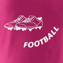 FOOTBALL nápis šikmo