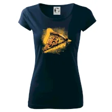 Bitcoin oranžová pizza