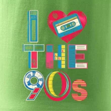 I love 90s - srdce a kazeta