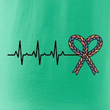 EKG srdce velikonoce