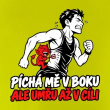 Běžec píchá mě v boku