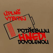 Úplně vybitej potřebuju hned dovolenou