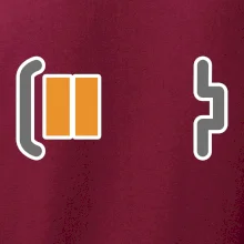 Rodinná trika - baterie táta