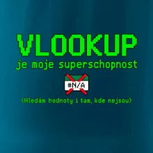 Vlookup moje superschopnost