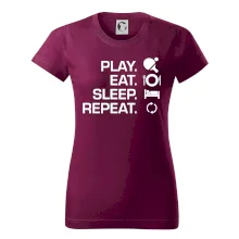 Stolní tenis - eat sleep