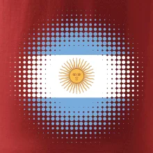 Argentina vlajka tečkovaná