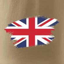 Britská vlajka roztrhaná