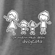 Opravdoví muži dělají dvojčata - kluk kluk