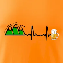 EKG z hor na pivo