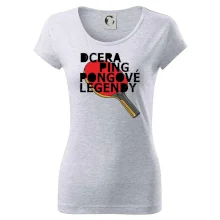 Dcera ping pongové legendy