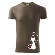 Zamilovaná kočka zpředu