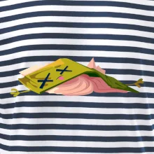 Kreslená kniha unavená