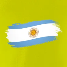 Argentina vlajka okousaná