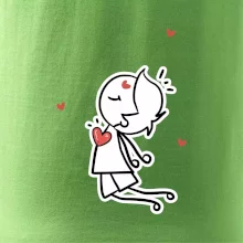 Párový motiv - panáček a magnet