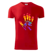 LGBT hand print
