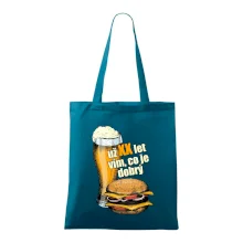 Pivo a burger vím co je dobrý