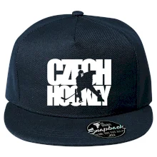 Czech hockey - nápis s hokejistou - Mistrovství světa v ledním hokeji 2026