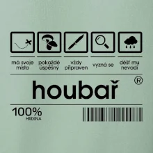 Čárový kód - Houbař
