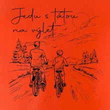 Cyklistika  - Jedu s tátou na výlet - Táta a syn