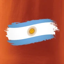 Argentina vlajka okousaná