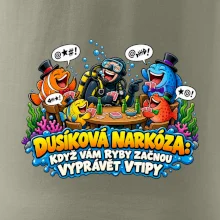 Dusíková narkóza když ryby vyprávějí vtipy