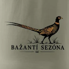 Bažantí sezóna jednoduchý bažantí motiv