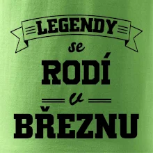 Legendy se rodí v březnu