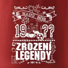 Zrození legendy pro chemika