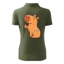 Kapybara s palcem nahoru