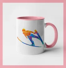 Skokan na lyžích splash