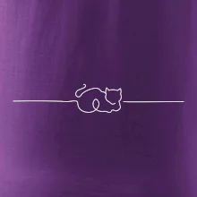 Kočka linka kreslená