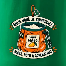 Vůně mága potu a adrenalinu
