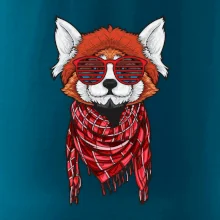 Červená panda hipster