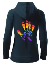 LGBT hand print