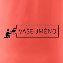 Instalatér - jméno v rámečku