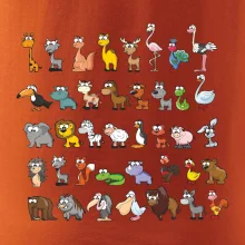 Triko plné zvířátek