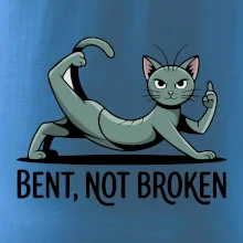 Bent, not broken zelená kočka